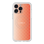スリムプロテクションプレミアムケース with MagSafe［ CASEPLAY Check - Orange ］
