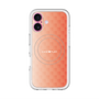 スリムプロテクションプレミアムケース with MagSafe［ CASEPLAY Check - Orange ］