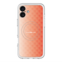 スリムプロテクションプレミアムケース with MagSafe［ CASEPLAY Check - Orange ］