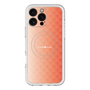 スリムプロテクションプレミアムケース with MagSafe［ CASEPLAY Check - Orange ］