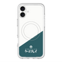 スリムプロテクションプレミアムケース with MagSafe［ CASEPLAY Retro - Green ］