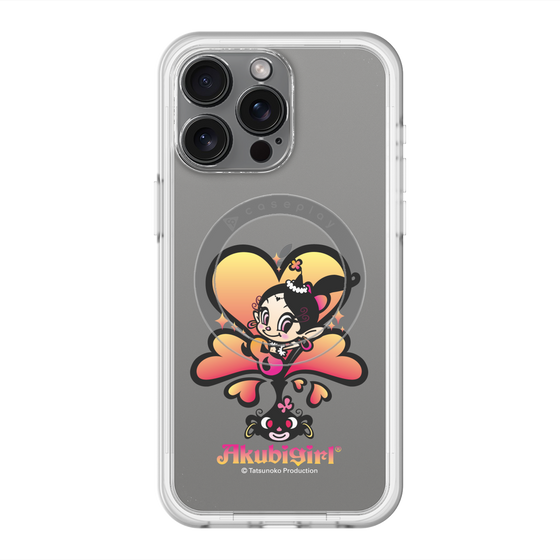 スリムプロテクションプレミアムケース with MagSafe［ アクビガール - ハート ］