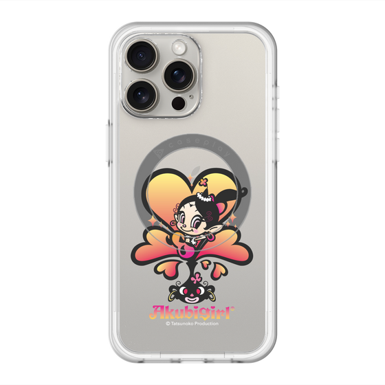 スリムプロテクションプレミアムケース with MagSafe［ アクビガール - ハート ］