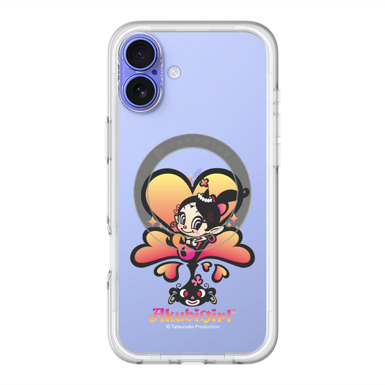 スリムプロテクションプレミアムケース with MagSafe［ アクビガール - ハート ］