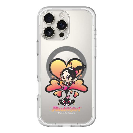 スリムプロテクションプレミアムケース with MagSafe［ アクビガール - ハート ］
