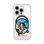スリムプロテクションプレミアムケース with MagSafe［ アクビガール - オーバル ］