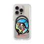 スリムプロテクションプレミアムケース with MagSafe［ アクビガール - オーバル ］