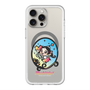 スリムプロテクションプレミアムケース with MagSafe［ アクビガール - オーバル ］