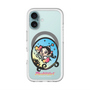 スリムプロテクションプレミアムケース with MagSafe［ アクビガール - オーバル ］
