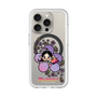 スリムプロテクションプレミアムケース with MagSafe［ アクビガール - フラワー ］