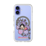 スリムプロテクションプレミアムケース with MagSafe［ アクビガール - フラワー ］