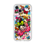 スリムプロテクションプレミアムケース with MagSafe［ アクビガール - フラワーリボン ］