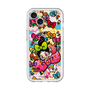 スリムプロテクションプレミアムケース with MagSafe［ アクビガール - フラワーリボン ］