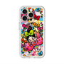 スリムプロテクションプレミアムケース with MagSafe［ アクビガール - フラワーリボン ］