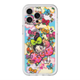 スリムプロテクションプレミアムケース with MagSafe［ アクビガール - フラワーリボン ］