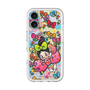 スリムプロテクションプレミアムケース with MagSafe［ アクビガール - フラワーリボン ］