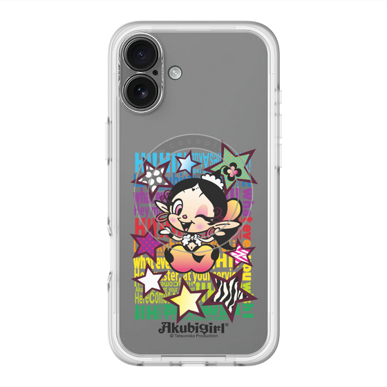 スリムプロテクションプレミアムケース with MagSafe［ アクビガール - スター ］