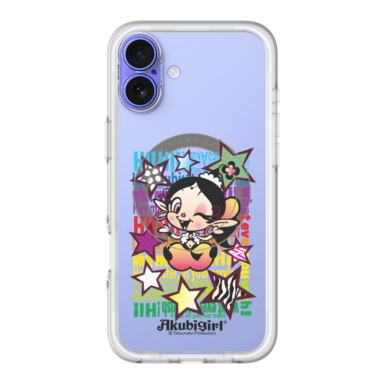 スリムプロテクションプレミアムケース with MagSafe［ アクビガール - スター ］