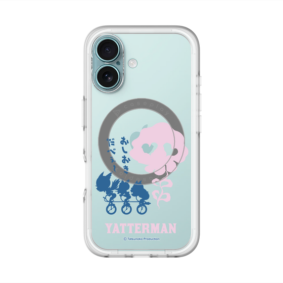 スリムプロテクションプレミアムケース with MagSafe［ ドロンジョ - おしおきだべぇ～ - Clear ］