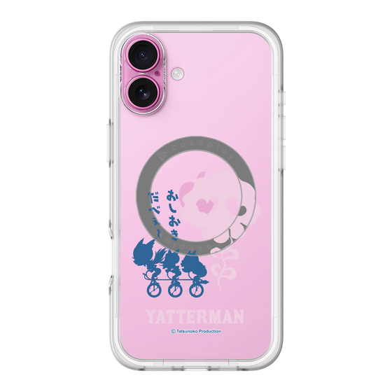 スリムプロテクションプレミアムケース with MagSafe［ ドロンジョ - おしおきだべぇ～ - Clear ］