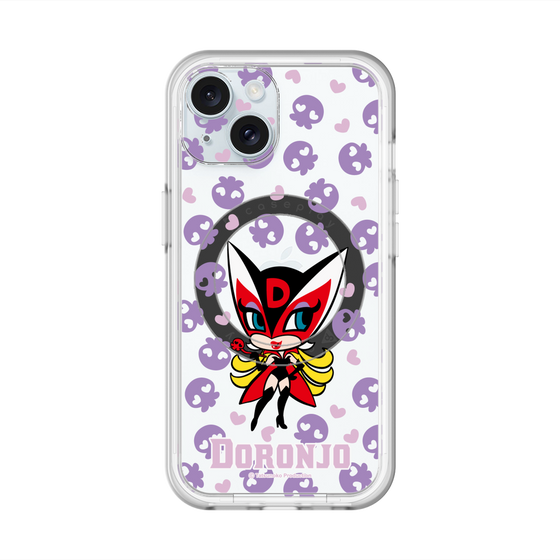スリムプロテクションプレミアムケース with MagSafe［ ドロンジョ - ミニキャラ - Purple ］