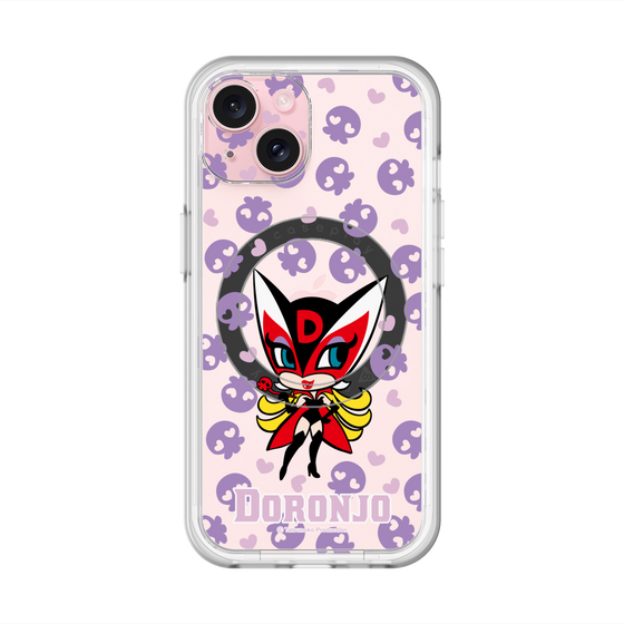スリムプロテクションプレミアムケース with MagSafe［ ドロンジョ - ミニキャラ - Purple ］