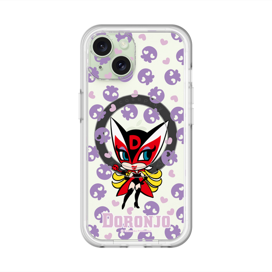 スリムプロテクションプレミアムケース with MagSafe［ ドロンジョ - ミニキャラ - Purple ］