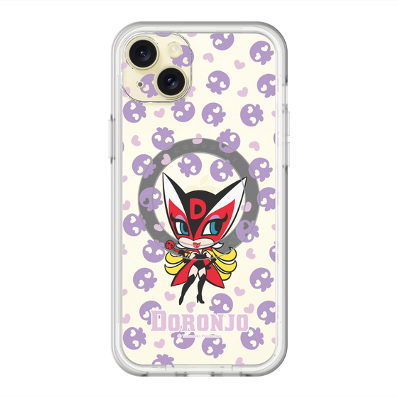 スリムプロテクションプレミアムケース with MagSafe［ ドロンジョ - ミニキャラ - Purple ］