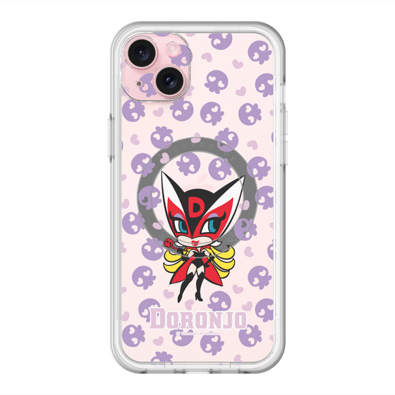 スリムプロテクションプレミアムケース with MagSafe［ ドロンジョ - ミニキャラ - Purple ］