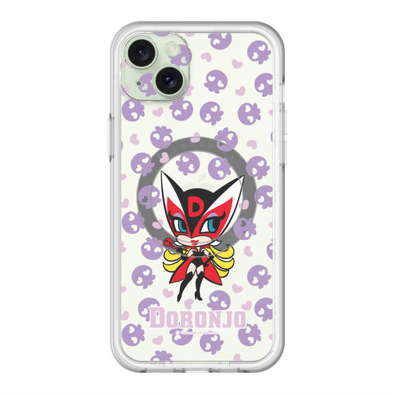 スリムプロテクションプレミアムケース with MagSafe［ ドロンジョ - ミニキャラ - Purple ］