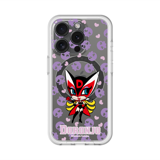 スリムプロテクションプレミアムケース with MagSafe［ ドロンジョ - ミニキャラ - Purple ］