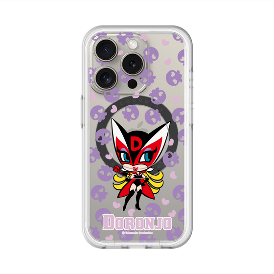 スリムプロテクションプレミアムケース with MagSafe［ ドロンジョ - ミニキャラ - Purple ］