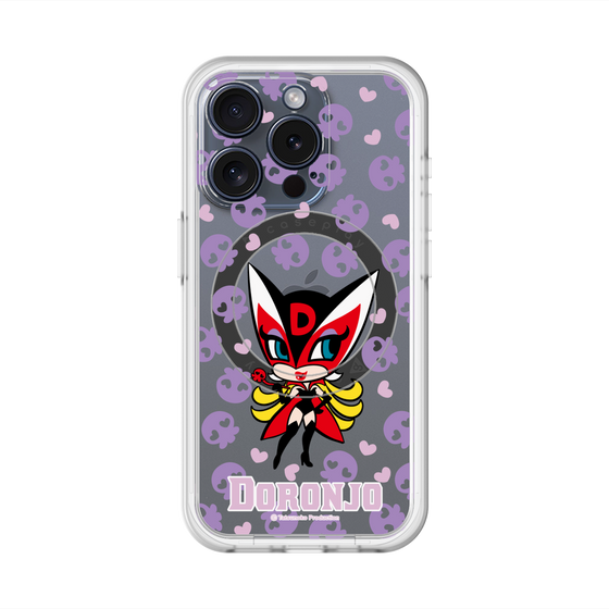 スリムプロテクションプレミアムケース with MagSafe［ ドロンジョ - ミニキャラ - Purple ］