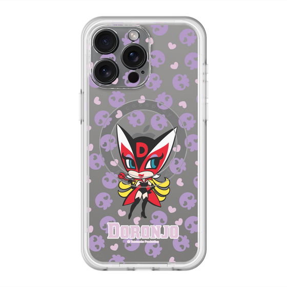 スリムプロテクションプレミアムケース with MagSafe［ ドロンジョ - ミニキャラ - Purple ］
