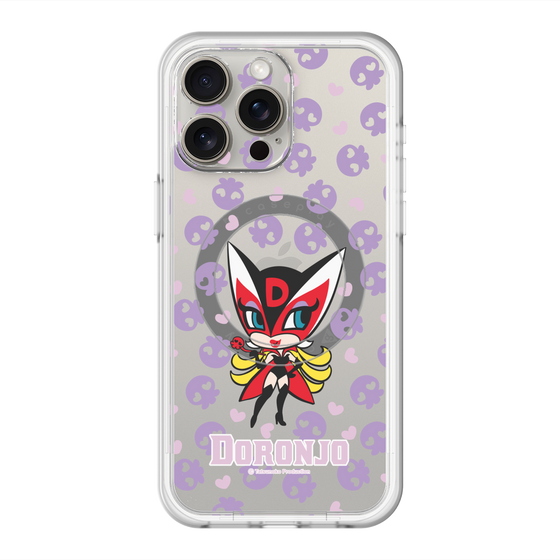 スリムプロテクションプレミアムケース with MagSafe［ ドロンジョ - ミニキャラ - Purple ］