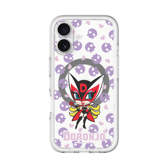 スリムプロテクションプレミアムケース with MagSafe［ ドロンジョ - ミニキャラ - Purple ］