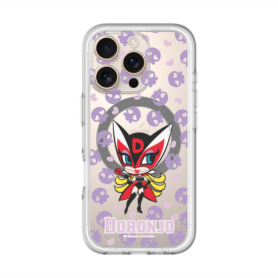 スリムプロテクションプレミアムケース with MagSafe［ ドロンジョ - ミニキャラ - Purple ］