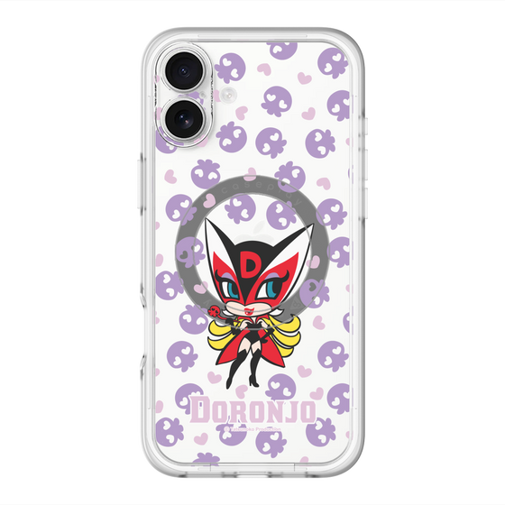 スリムプロテクションプレミアムケース with MagSafe［ ドロンジョ - ミニキャラ - Purple ］
