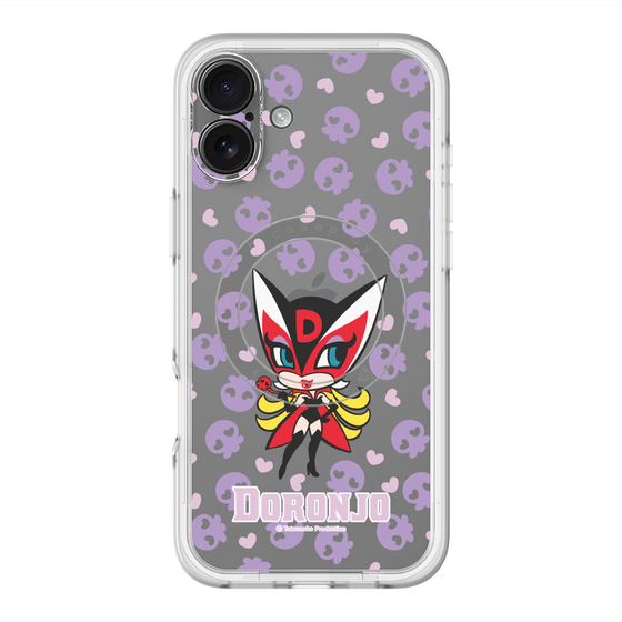 スリムプロテクションプレミアムケース with MagSafe［ ドロンジョ - ミニキャラ - Purple ］