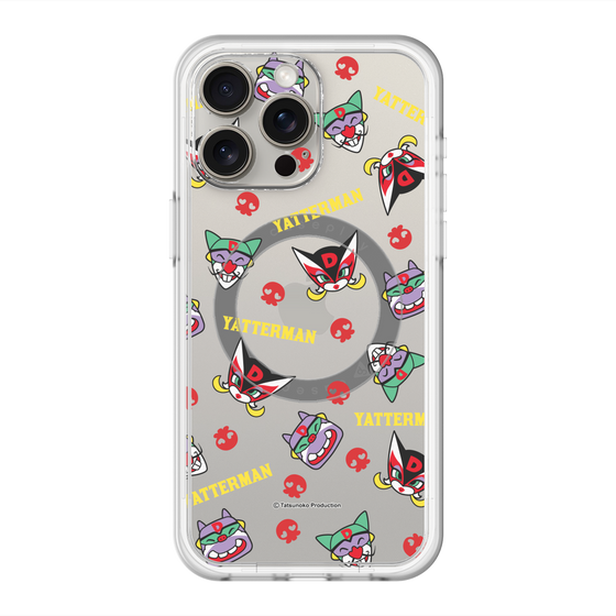スリムプロテクションプレミアムケース with MagSafe［ ドロンジョ - ドロンボー一味 - 総柄 ］