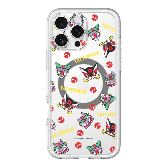 スリムプロテクションプレミアムケース with MagSafe［ ドロンジョ - ドロンボー一味 - 総柄 ］