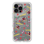 スリムプロテクションプレミアムケース with MagSafe［ ドロンジョ - ドロンボー一味 - 総柄 ］