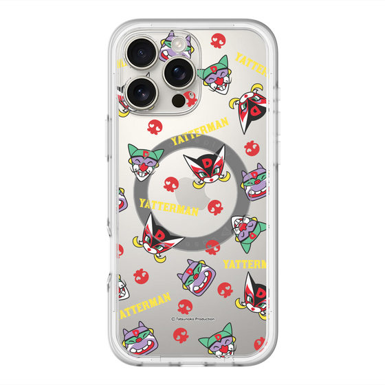 スリムプロテクションプレミアムケース with MagSafe［ ドロンジョ - ドロンボー一味 - 総柄 ］
