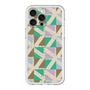 スリムプロテクションプレミアムケース with MagSafe［ ELLE - 幾何学 ］
