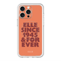 スリムプロテクションプレミアムケース with MagSafe［ ELLE - オレンジ ］