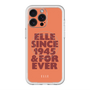 スリムプロテクションプレミアムケース with MagSafe［ ELLE - オレンジ ］