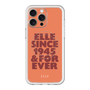 スリムプロテクションプレミアムケース with MagSafe［ ELLE - オレンジ ］