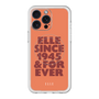 スリムプロテクションプレミアムケース with MagSafe［ ELLE - オレンジ ］