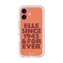 スリムプロテクションプレミアムケース with MagSafe［ ELLE - オレンジ ］