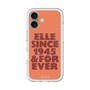 スリムプロテクションプレミアムケース with MagSafe［ ELLE - オレンジ ］